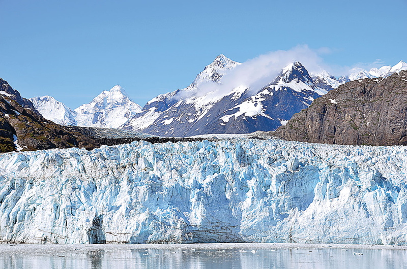 icy mountains